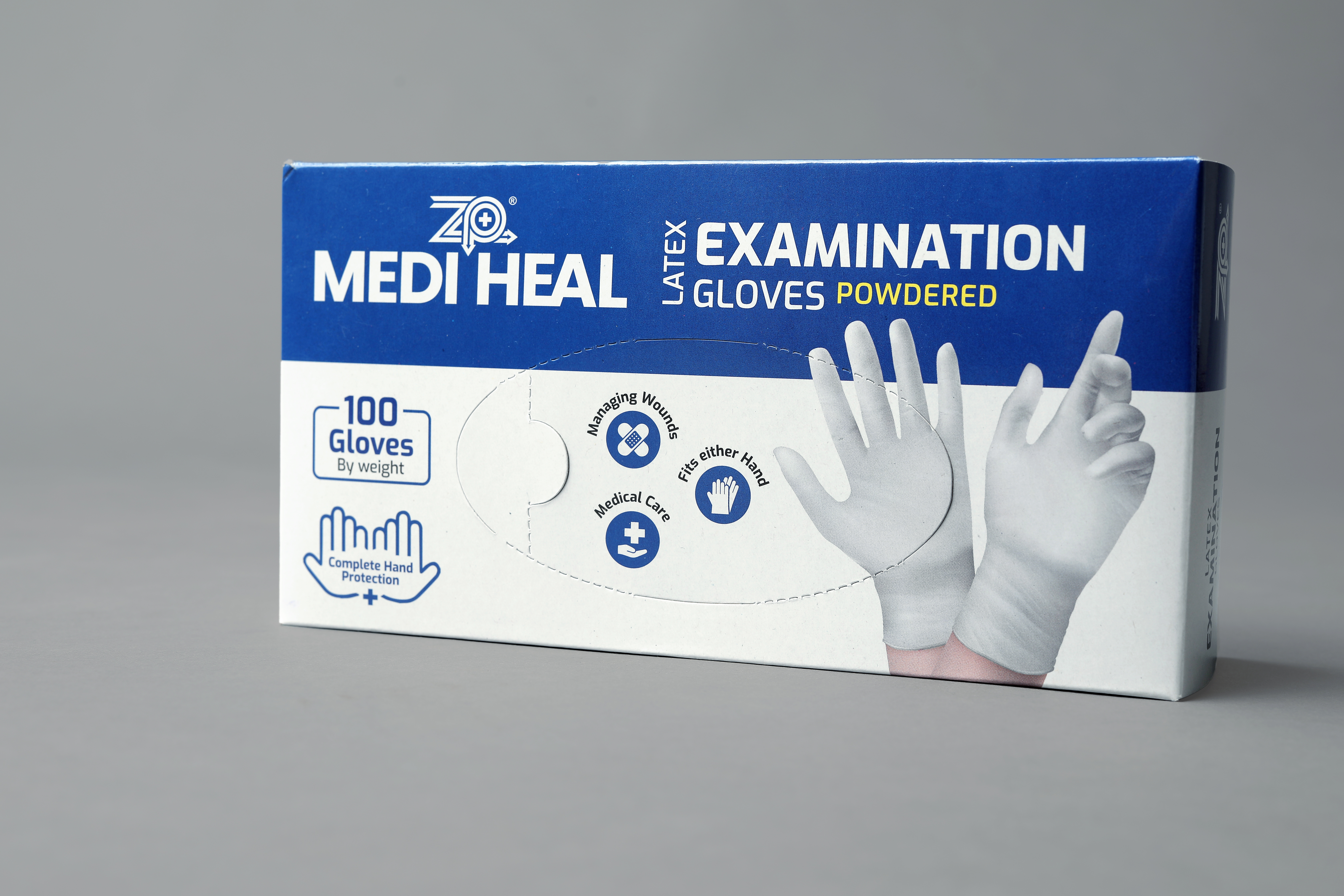 Latex Examination Gloves - Natural Rubber Latex, 240 Mm Cuff Length, White Color | Comfort-fit, Durable, Powder-free, Full Finger Design For Hospital & Pharma Use