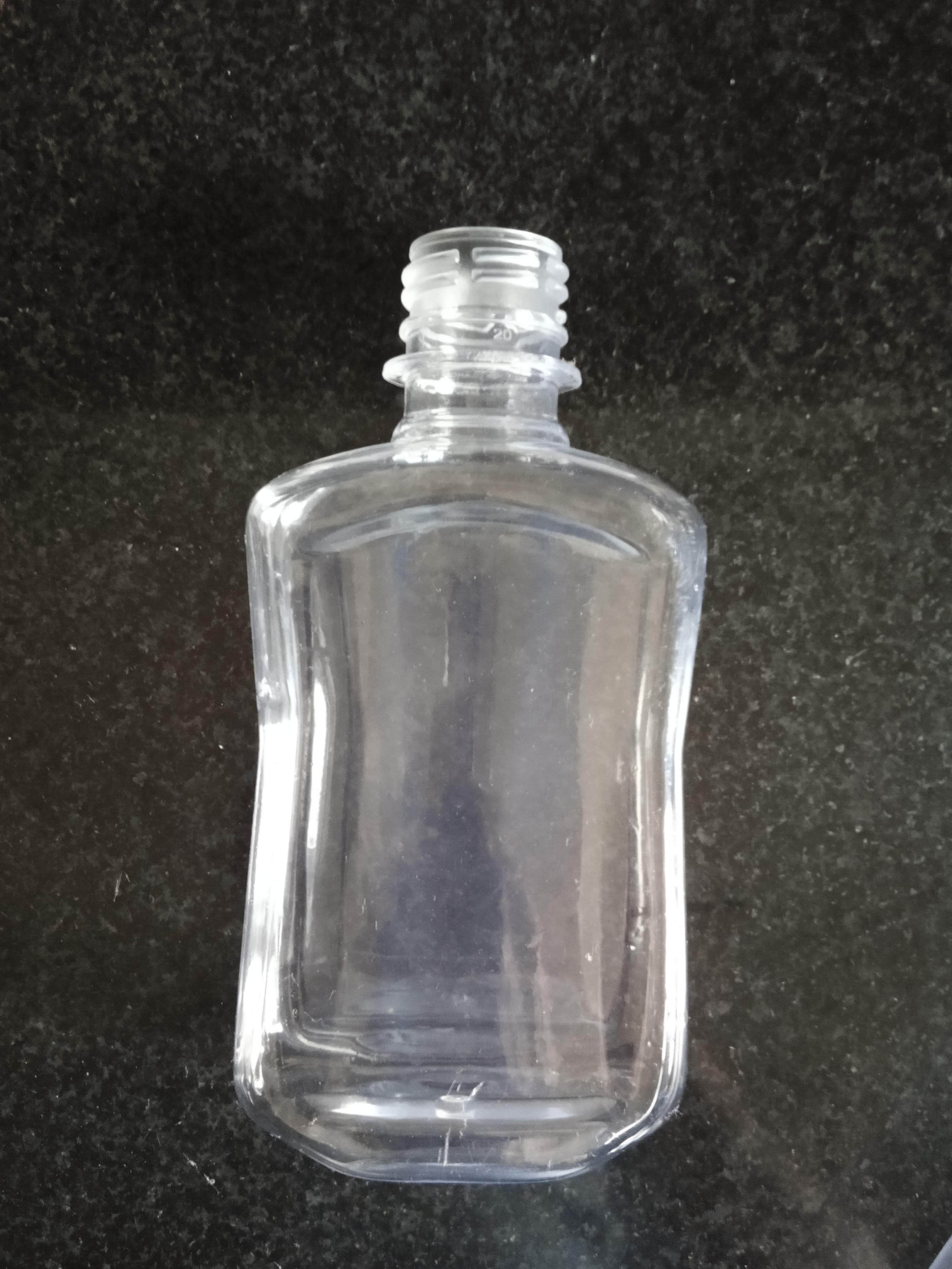 225ml Empty Hand Wash Bottle - Pet Plastic, Transparent Color, 28mm Neck Diameter | Narrow Flip Top Lid, Screw Cap Sealing