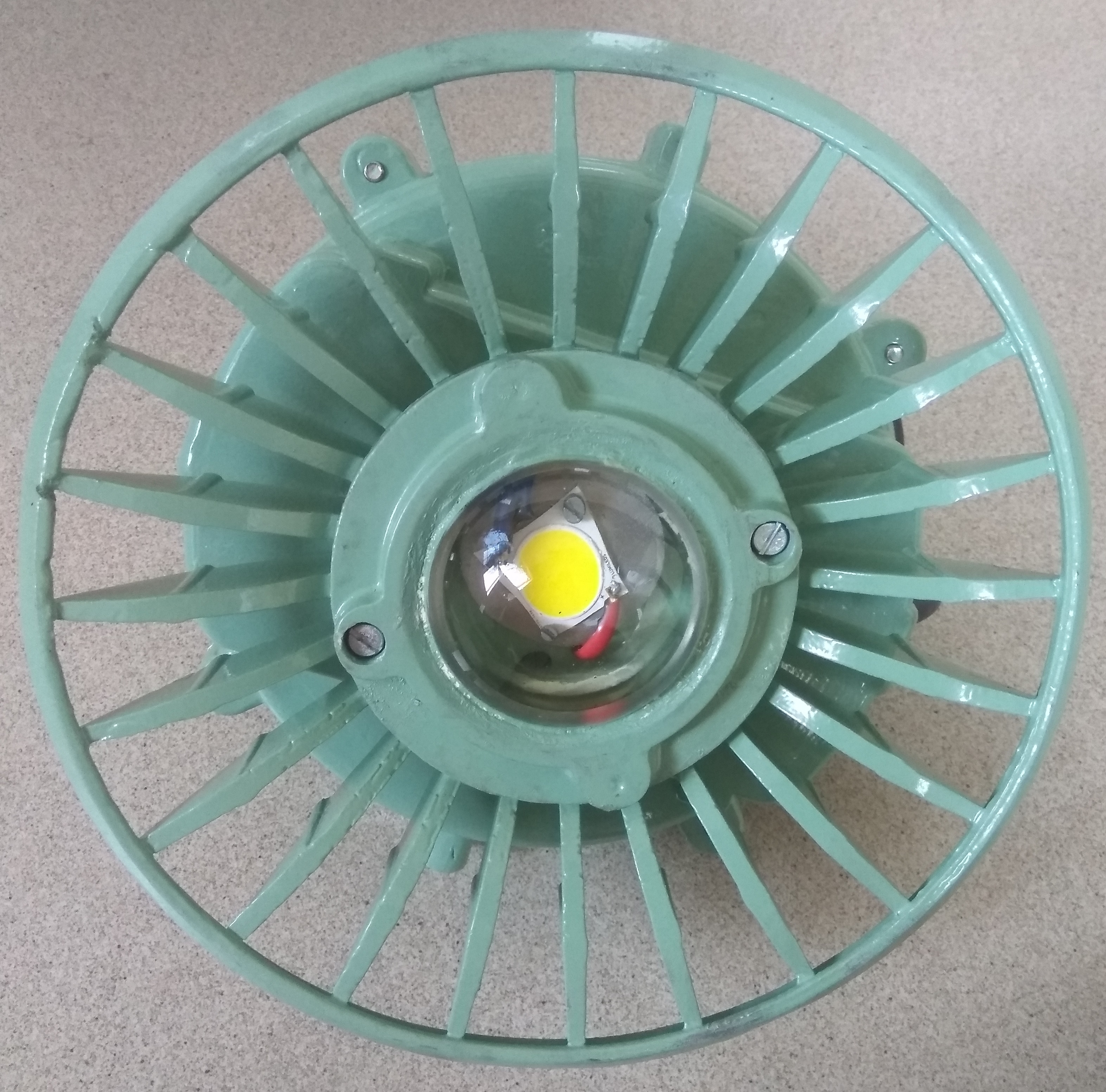 Flameproof Sunflower Type Led Light Fitting Up To 60 W - Ip Rating: Ip-65