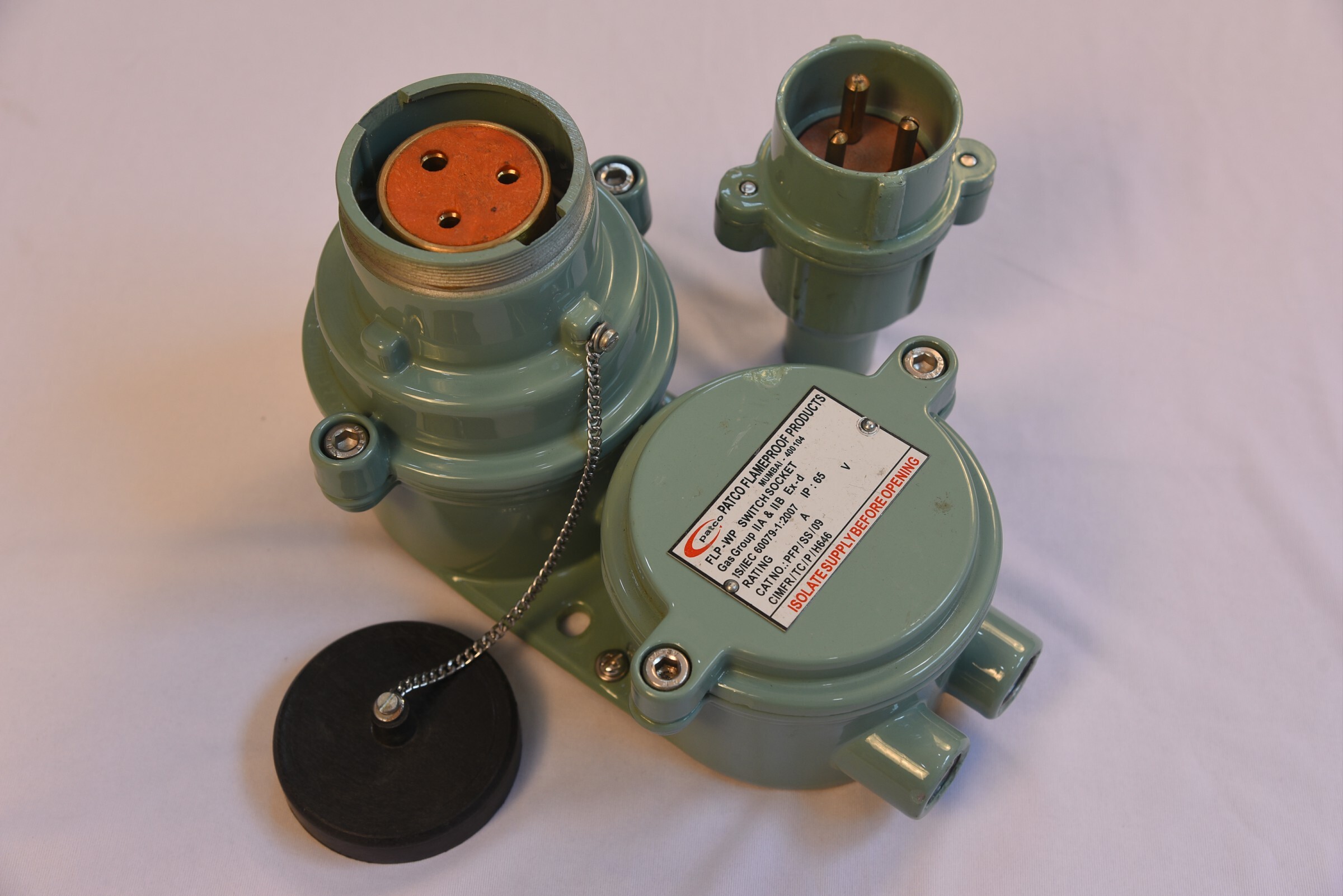 Flameproof Switch Socket With Plug