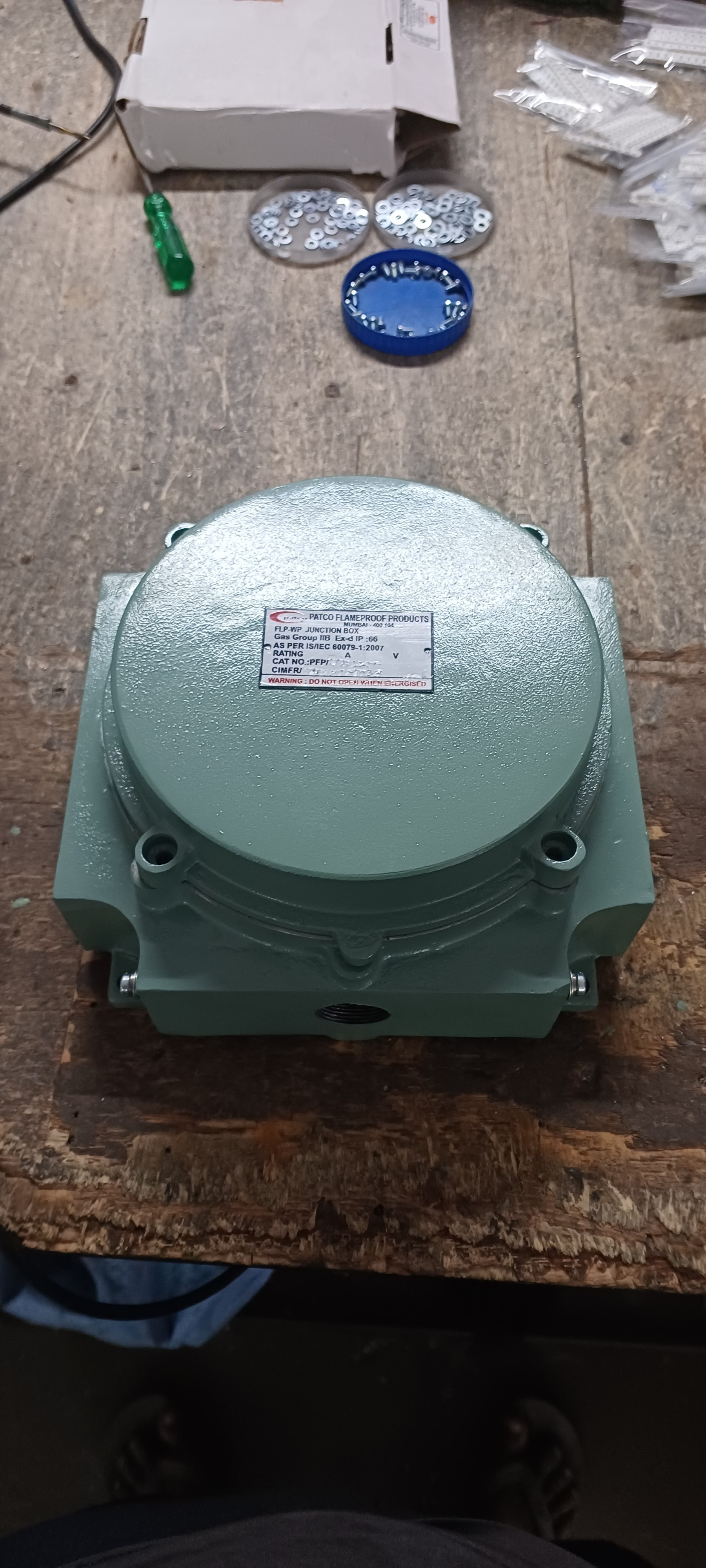 Flameproof Junction Box 250 X 250 Mm