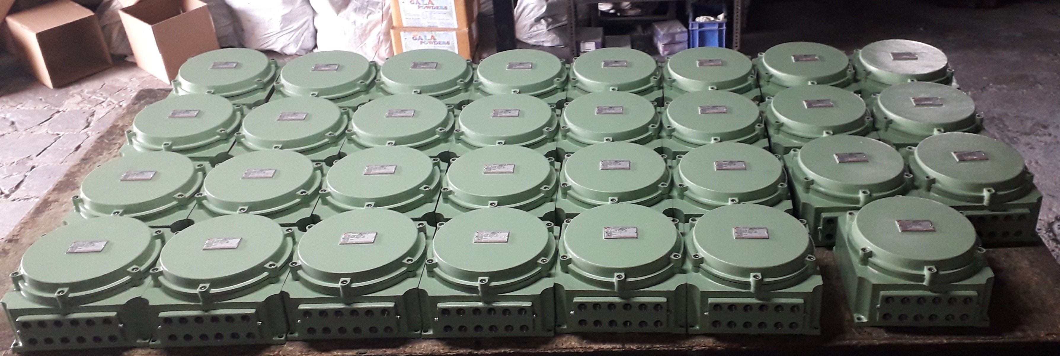 Flameproof Junction Box 220 X 220 Mm