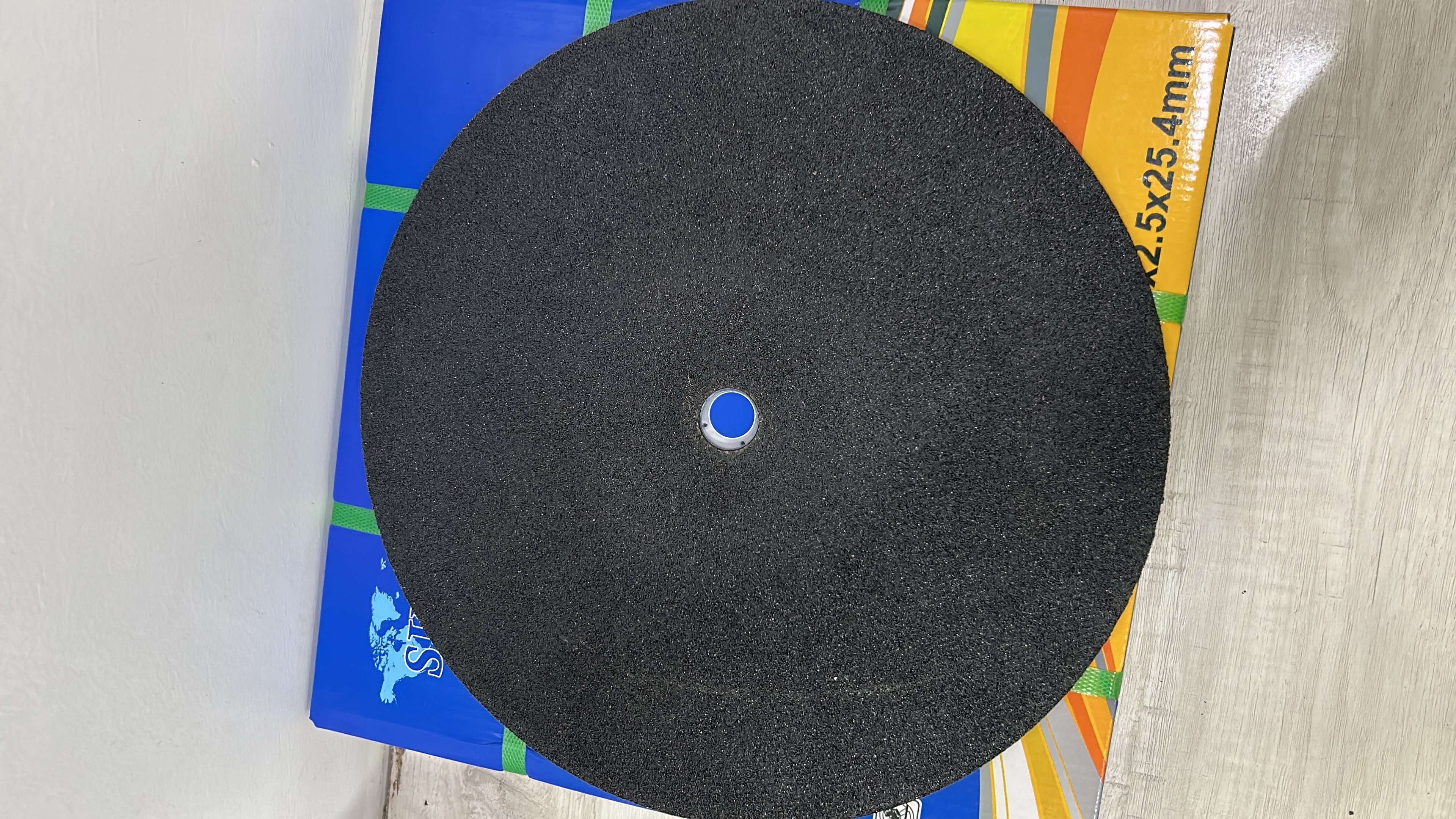 Skepl 14-inch Cutting Wheel - High Speed Steel, 355x2.5 Mm, Available In Green, Red, Black, Brown | 4400 Rpm, 80 Mm Cutting Accuracy, Premium Aluminium Oxide Grains