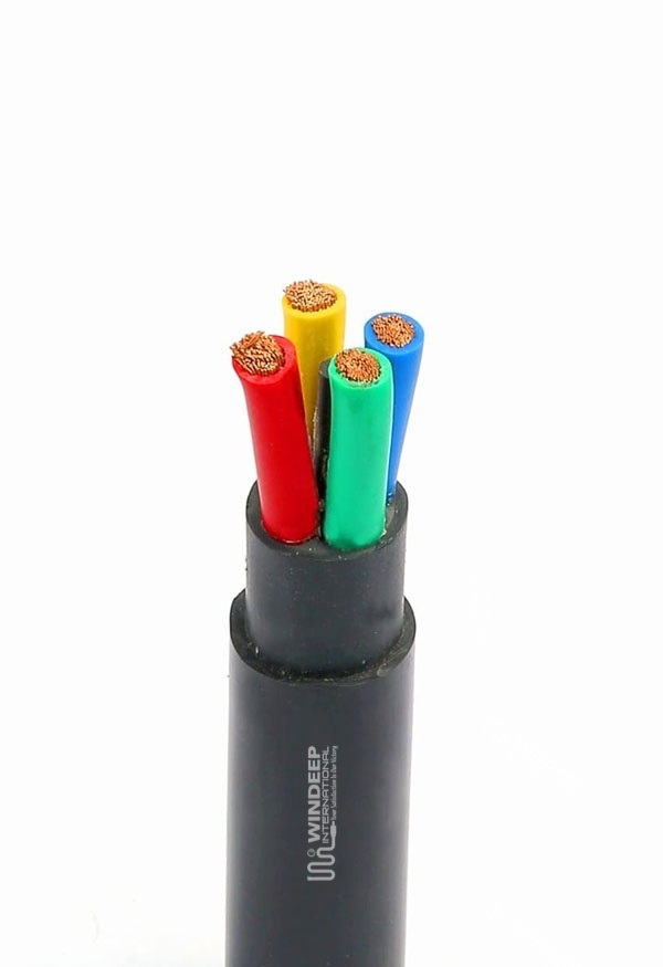 Pvc 3 And 4 Core Double Sheathed Round Cables Application: Industrial
