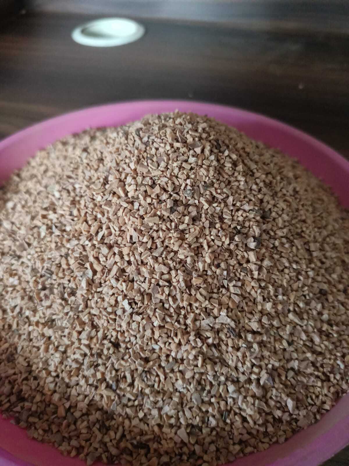 Walnut Shell Filter Media For Water Treatment - Grade: Granules, Ingredients: Cellulose Fibers, Shelf Life: 2 Years | High Oil Adsorption, Strong Pressure Resistance, Renewable Media