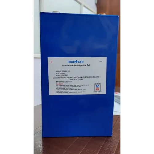 ब्लू हाईस्टार प्रिज़मैटिक बैटरी सेल 3.2v Lifepo4 100ah लिथियम आयरन फॉस्फेट सेल