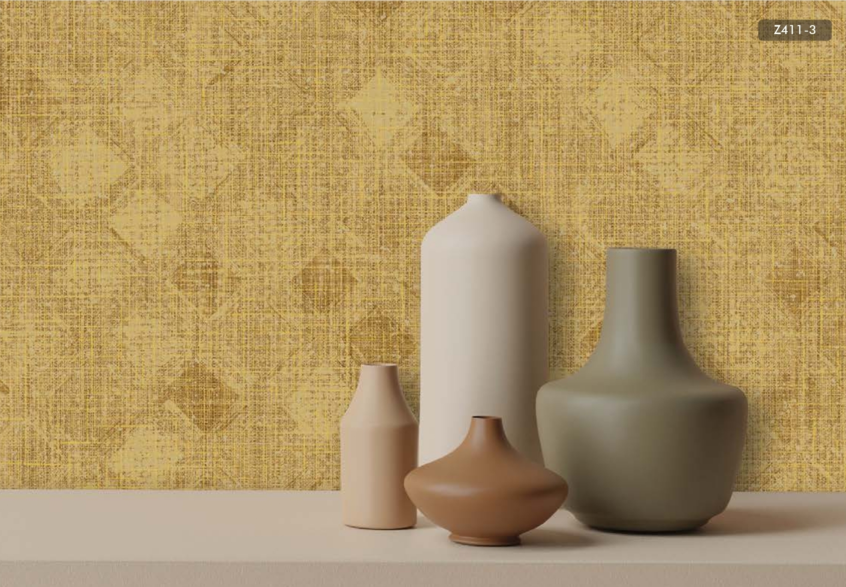 Dynaproduct - Non Woven Wallpaper, 57 Sq Ft Roll Size | Waterproof, Anti-static, Moisture-proof, Modern Distressed Design With Metallic Sheen