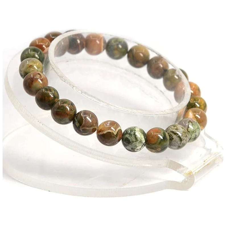 Rhyolite Bracelet - Shape: Round
