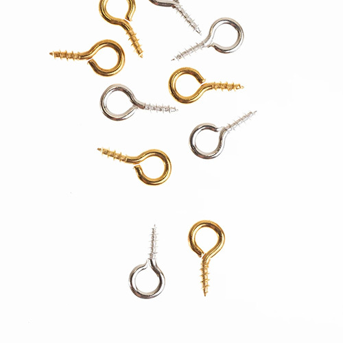 गोल्डन स्क्रू आई पिंस