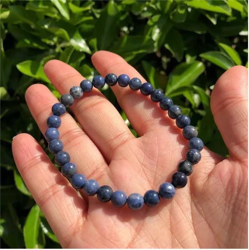 Sodalite Bracelet - Shape: Round