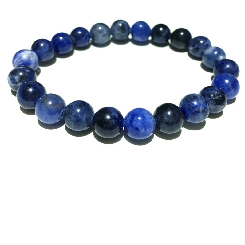 Sodalite Bracelet - Shape: Round