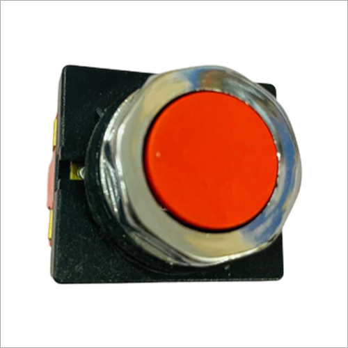 25 Amp Red Push Buttons Switch - Plastic Material, 25 Ampere Voltage | Durable Design For Reliable Operation And Easy Activation