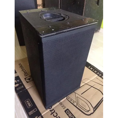 Black Wooden Line Array Cabinet