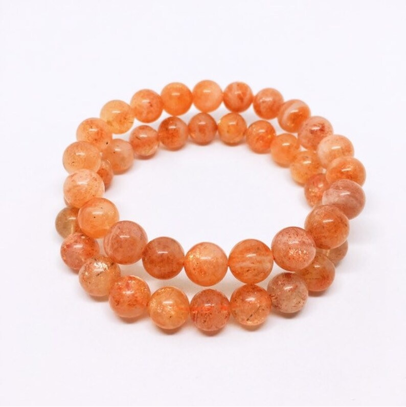 Sunstone Bracelet - Shape: Round
