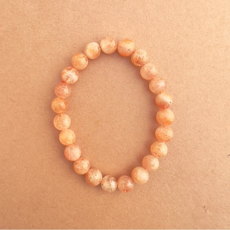 Sunstone Bracelet - Shape: Round