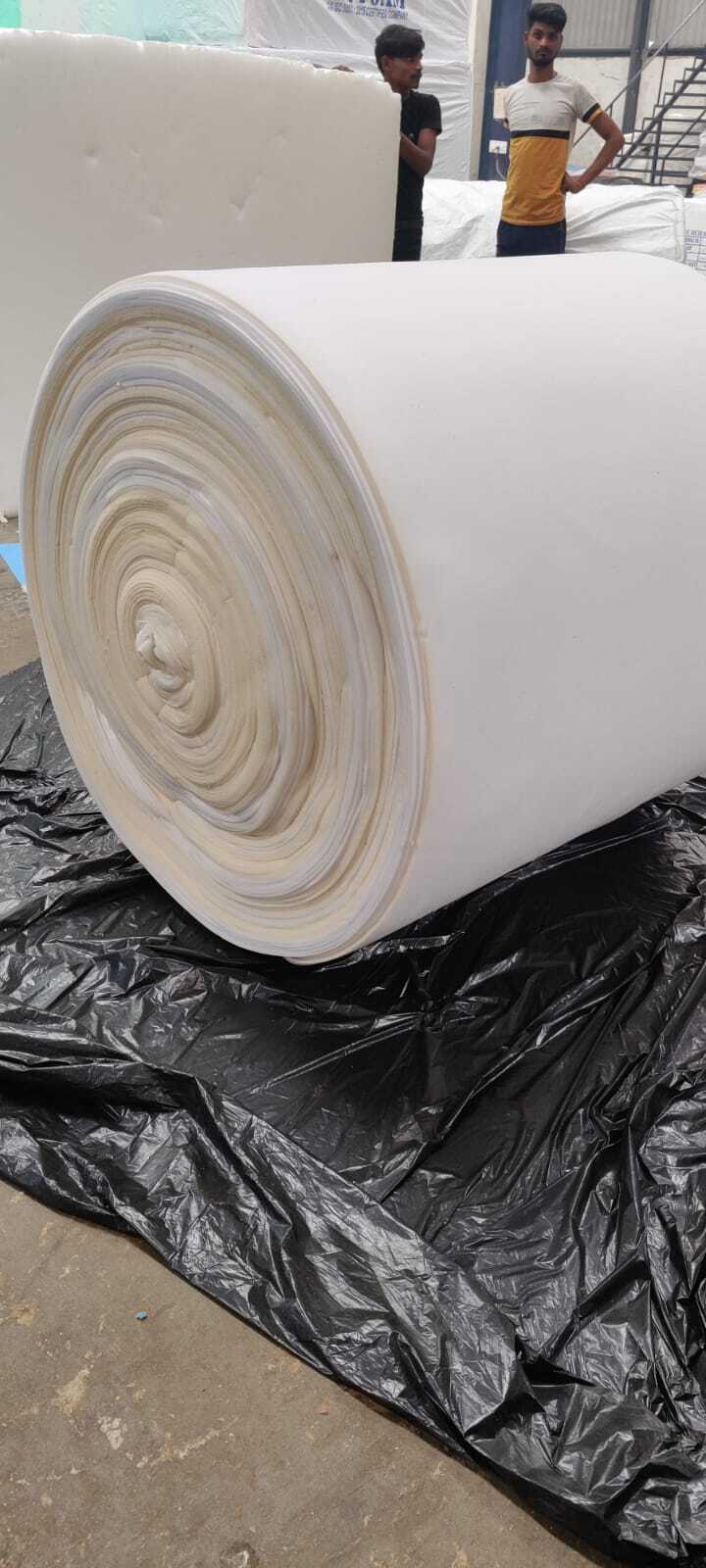 White Peeling Foam Roll