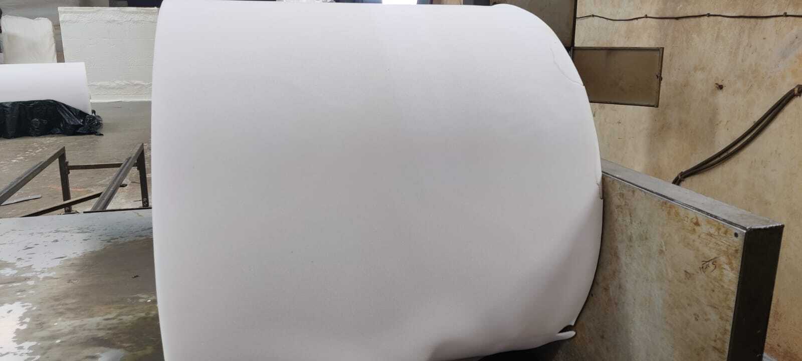 White Peeling Foam Roll