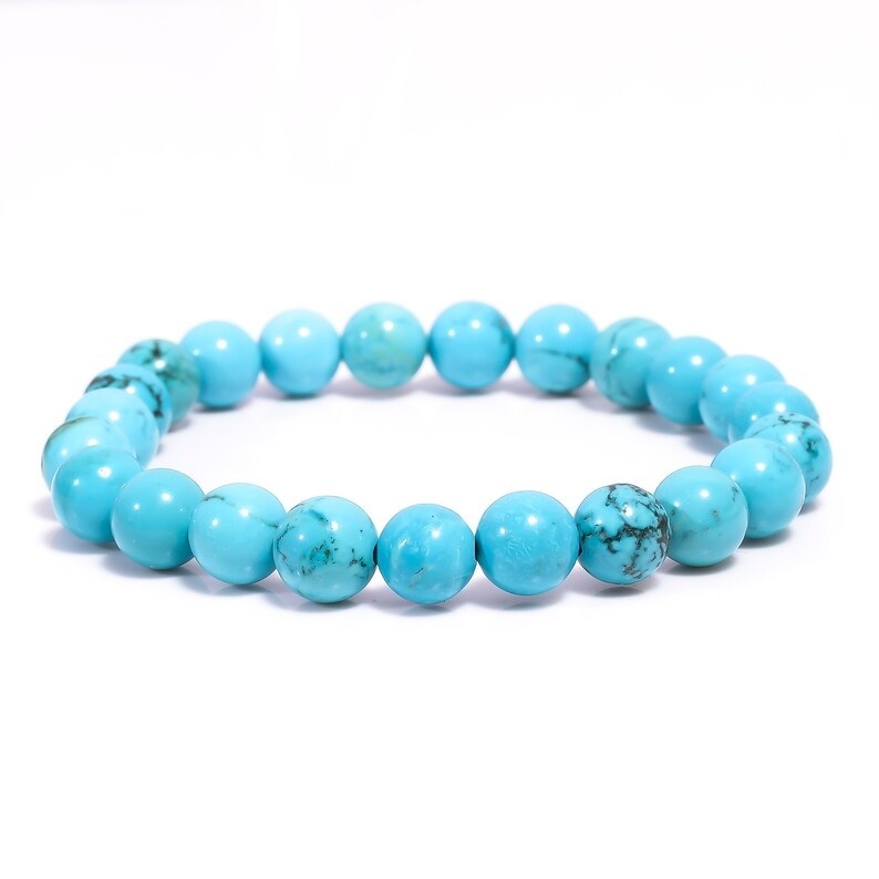Turquoise Bracelet - Shape: Round