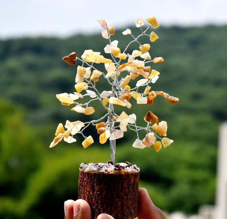 Yellow Aventurine Tree - Feature: Easy To Install