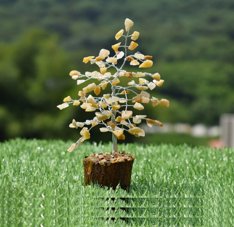 Yellow Aventurine Tree - Feature: Easy To Install