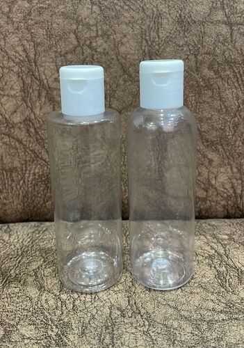 100 Ml Shampo Bottle With Flip Top Cap - Plastic, 100 Ml Size, Transparent Color | Warranty Included, Durable Design For Everyday Use