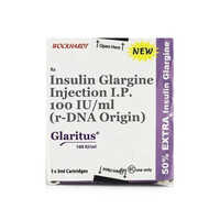 पीएच स्तर 100 आईयू-एमएल इंसुलिन ग्लार्गिन इंजेक्शन आईपी को स्थिर करें