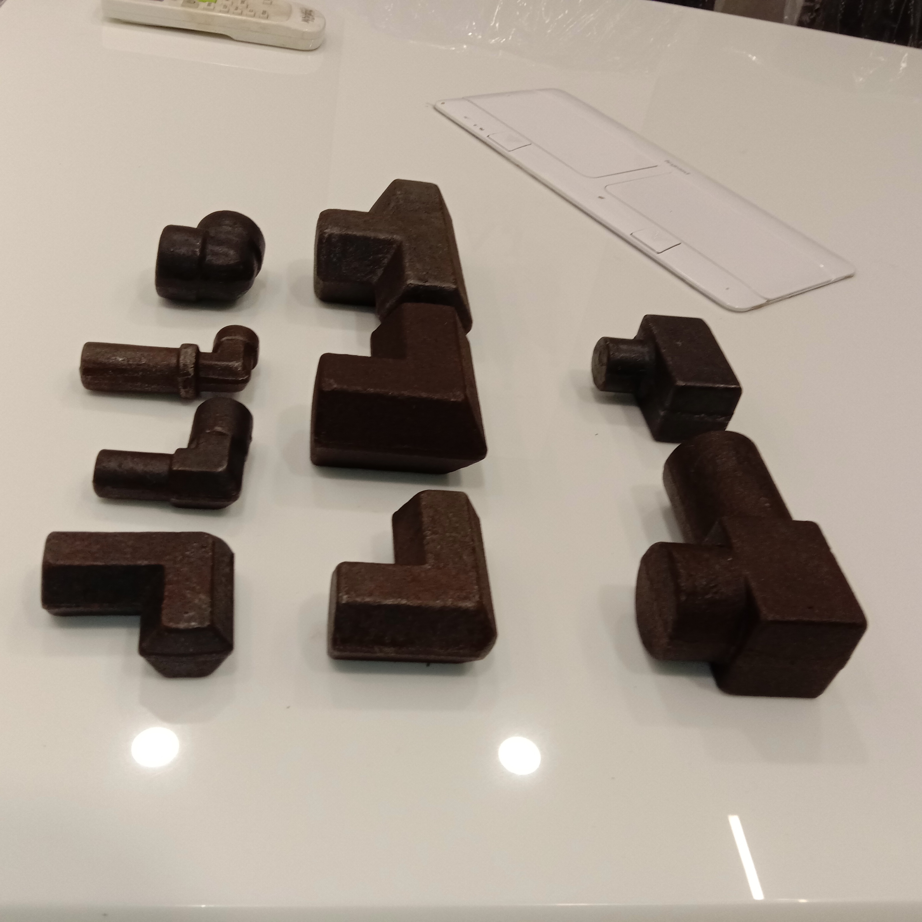 Forged Components - Forged Steel, Varies By Component Type, Dark Brown, High Hardness | Industrial Machinery And Pipeline Application, Raw Finish