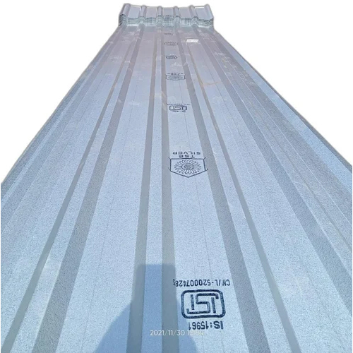 सादा टाटा बेयर गैलवैल्यूम प्रोफाइल शीट