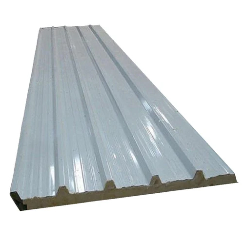 Puf Insulated Roofing Panel Sheet - Pattern: Plain