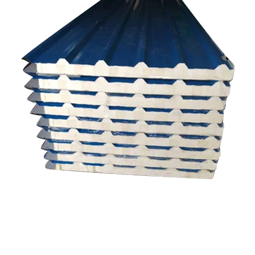 Puf Insulated Roofing Panel Sheet - Pattern: Plain