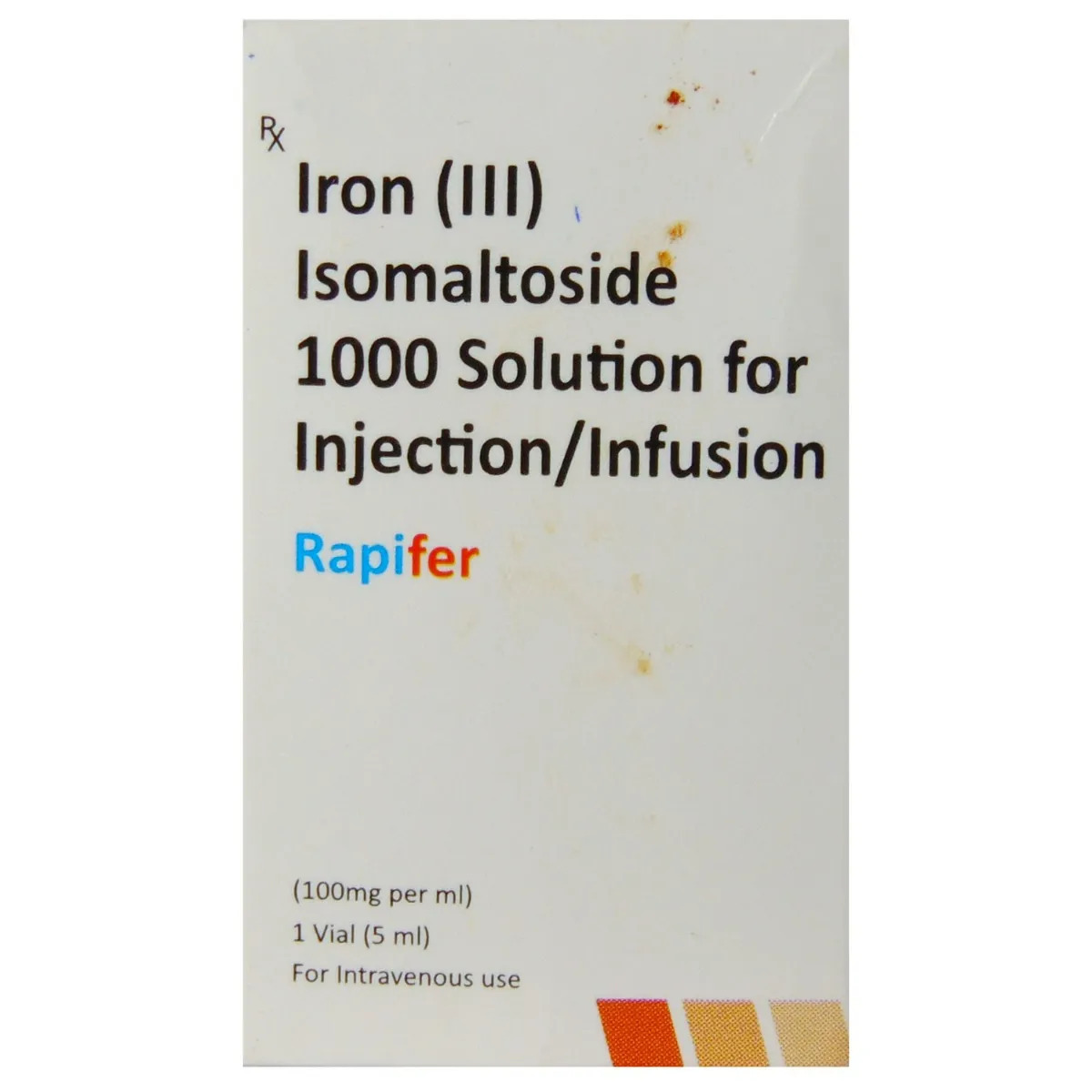 Iron Isomaltoside Injection - Liquid Solution For Injection | Iron Replacement For Iron-deficiency Anemia, Administered By Healthcare Professionals, Suitable For All Ages
