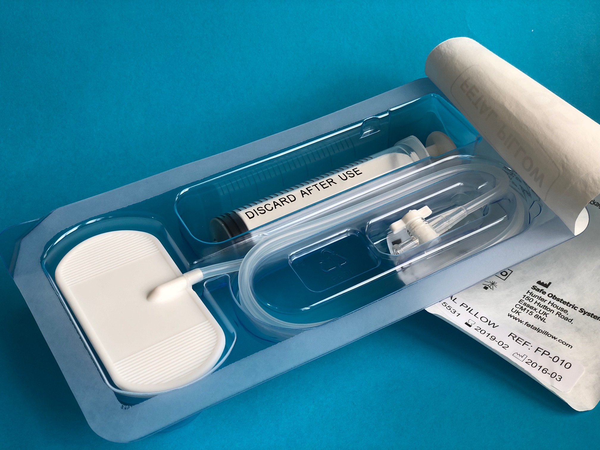 Fetal Pillow Balloon Cephalic Elevation Device C-section