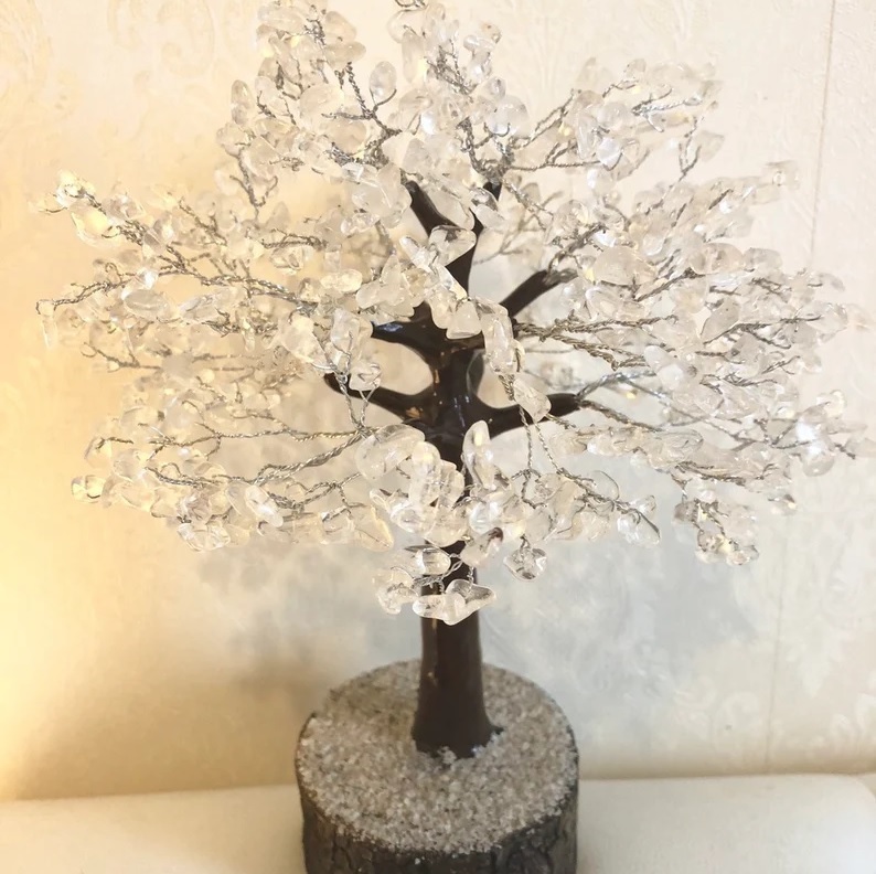 Clear Quartz Tree - Color: Transparent