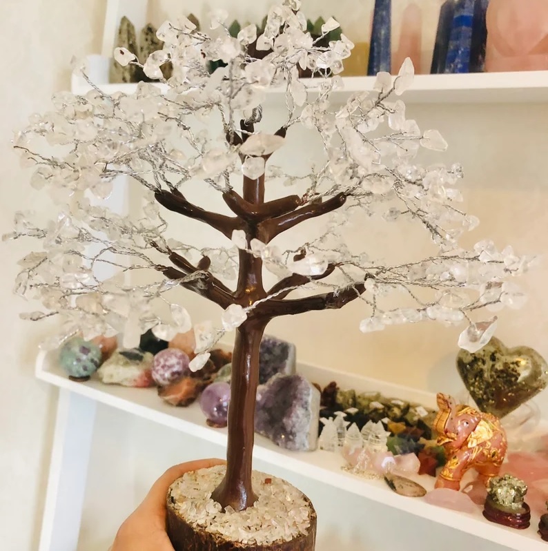 Clear Quartz Tree - Color: Transparent