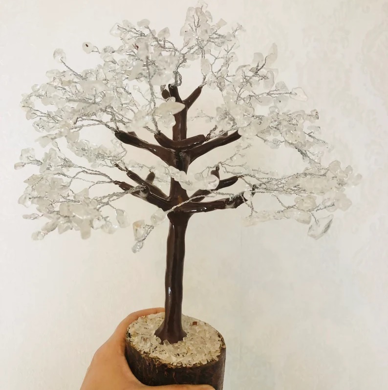 Clear Quartz Tree - Color: Transparent