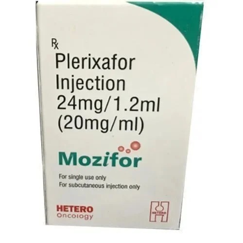 Mozifor - 24 Mg Plerixafor Injection | Autologous Stem Cell Transplant, Physician-directed Dosage, Keep Away From Children And Pets