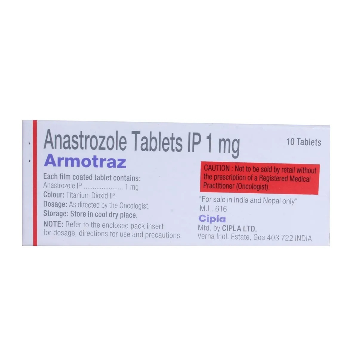 Armotraz 1 Mg Tablet