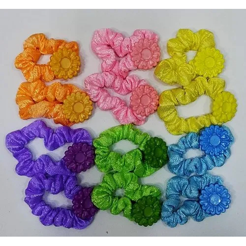 Multi Color Fancy Hair Rubber Band