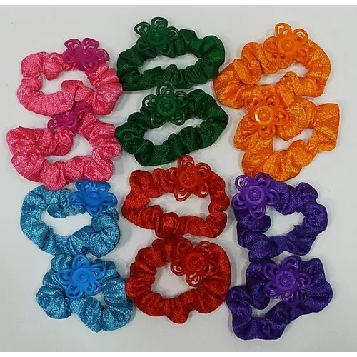 Multi Color Fancy Hair Rubber Band