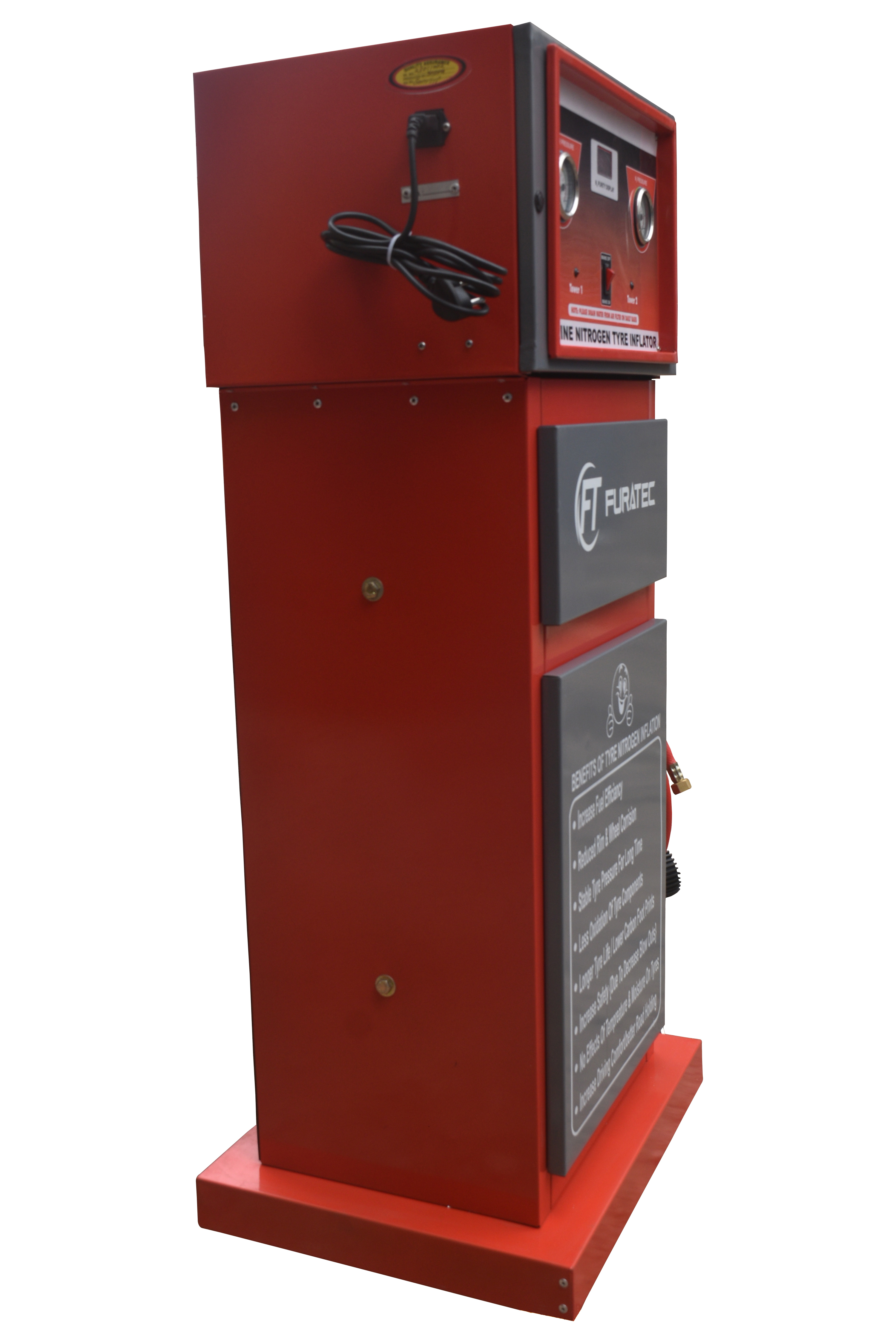 Furatec Nitrogen Tyre Inflator - Lifting Height: 700 Millimeter (Mm)