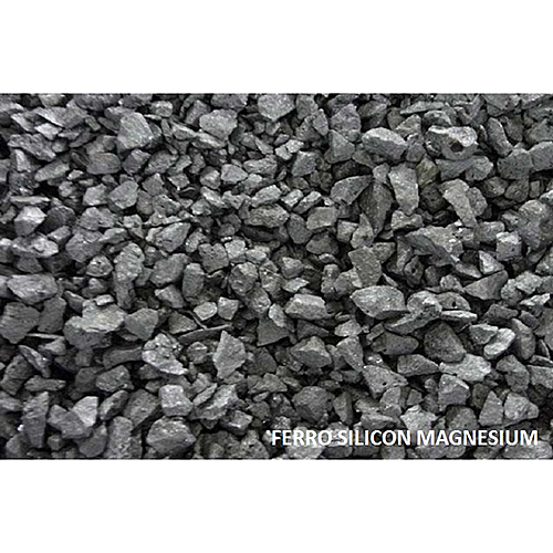 Ferro Silico Magnesium - Lump-Shaped Alloy | High Purity, Industrial Grade, Grey Color, Enhances Strength and Ductility
