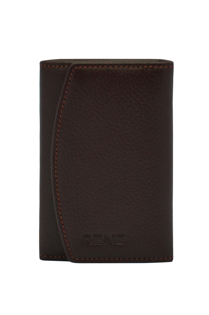 Genuine Leather Travel Wallet / Key Case Combo Box
