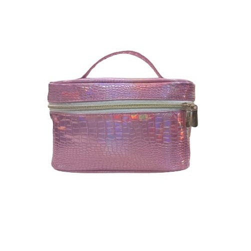 Makeup Pouch - Pvc Material, 8x5x5 Inches | Stylish And Modern Design For Convenient Cosmetic Storage