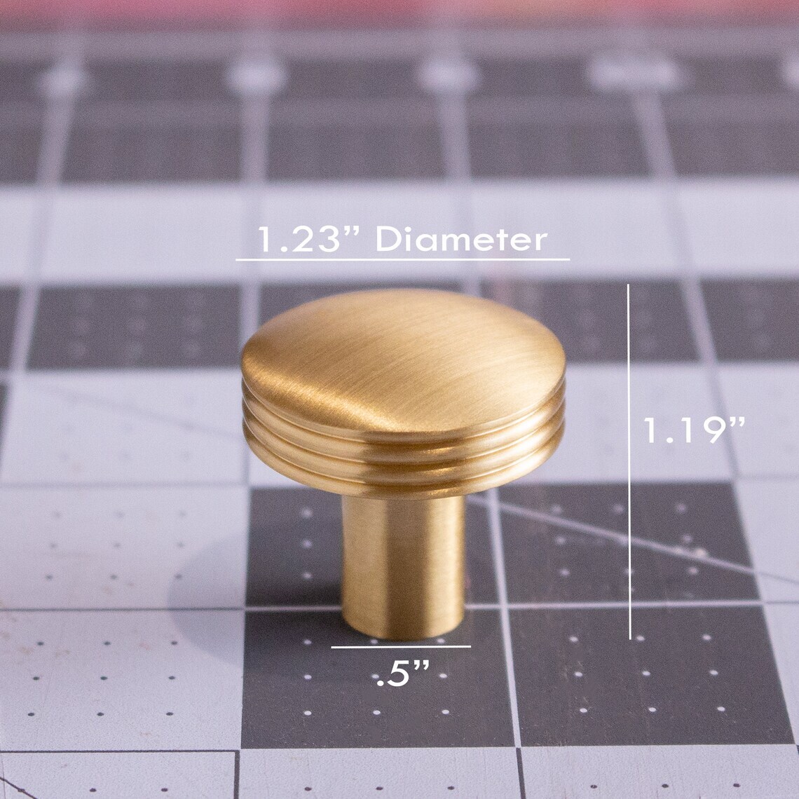 Modern Round Knob - Application: Cabinet Fitting