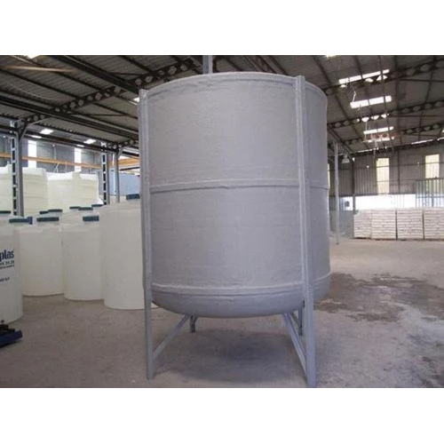 Sodium Hypochlorite Rust Proof Storage Tank - Durable Industrial Grade Design | Various Sizes, Attractive Gray Color, New Condition