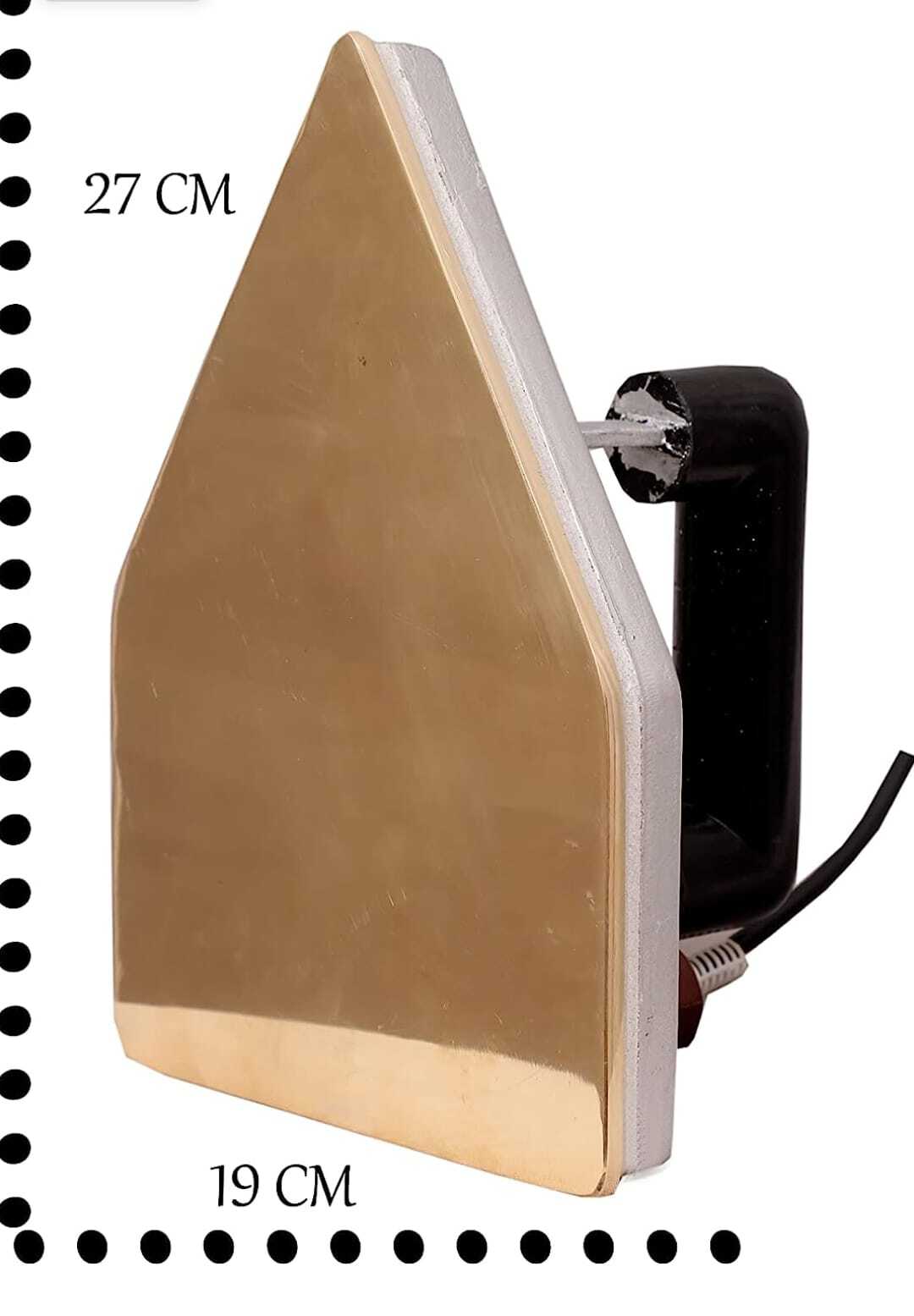 Heavy Duty 16 Pound Tejco Laundry Iron - Applicable Material: Brass