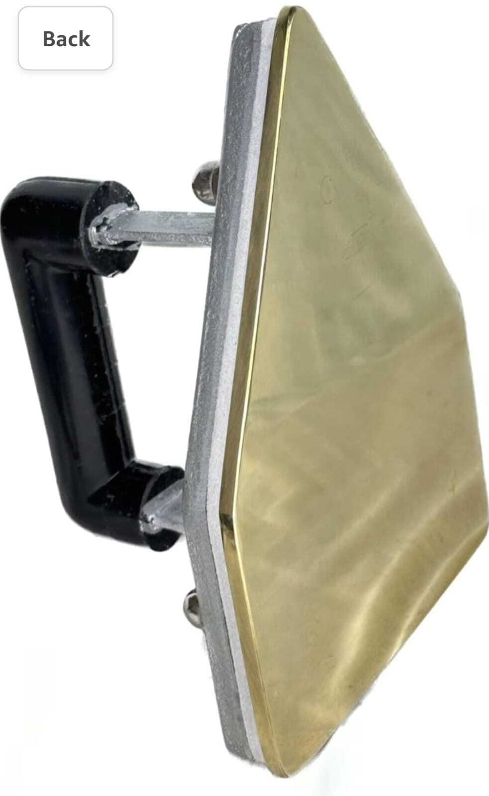 Heavy Duty18 Pound Tejco Laundry Iron - Applicable Material: Brass