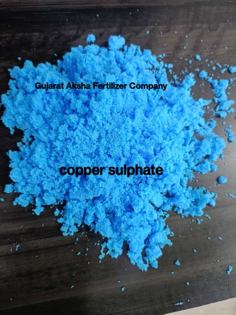 Copper Sulphate - Copper 24.0% Min, Sulphate Sulphur 12.0% Min, 99.99% Purity, Crystal/powder Form, Ph 5.5, Moisture 1% Max