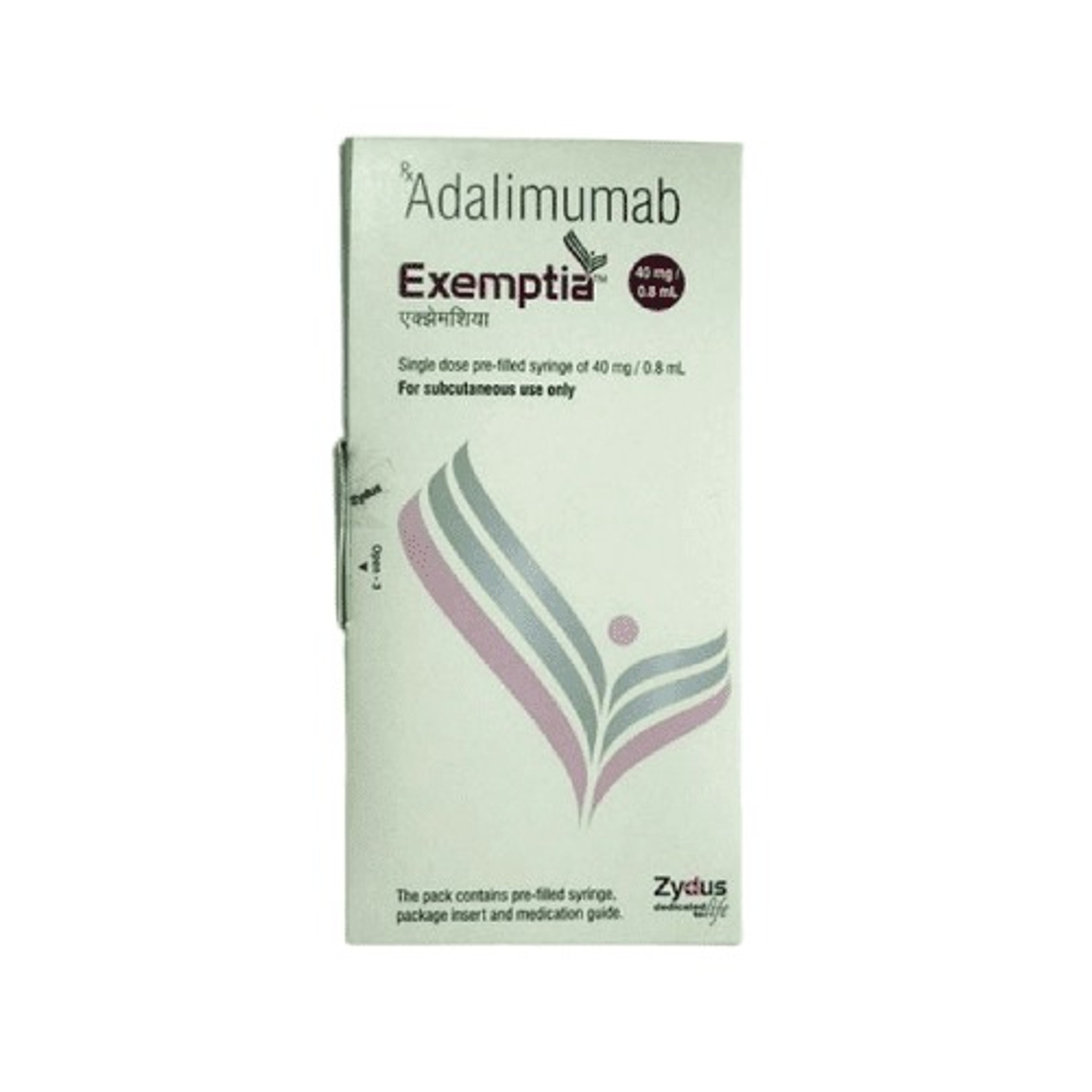 Exemptia 40 Mg Injection - Adalimumab Health Supplement | As Directed By Physician, Suitable For All, Store Below 30a C