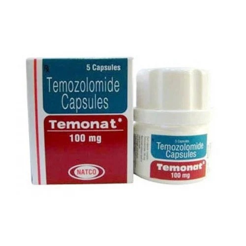 Temonat - 250 Mg Capsules | Effective Treatment For Brain Tumors, Dosage As Directed By Physician, Warning: Keep Away From Children And Pets